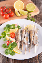 barbecue sardine