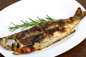 Grilled trout