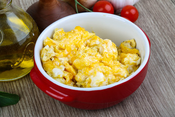 Scrambled eggs