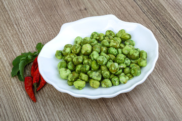 Wasabi peas