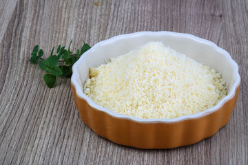 Shredded parmesan