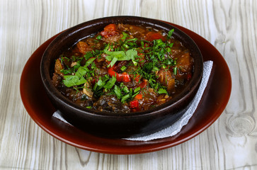 Caucasuan cuisine - ajapsandali