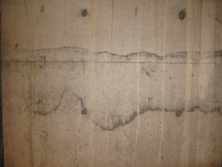 stained concrete wall