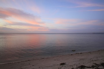 view of South beach at sunrise