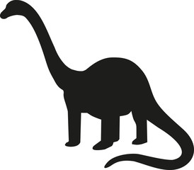 Dinosaur brachiosaurus; brontosaurus; diplodocus