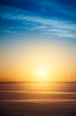 Beautiful winter landscape