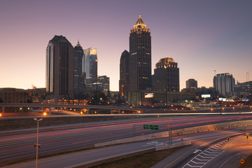 Obraz premium Atlanta skyline