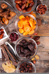 assorted dried fruit