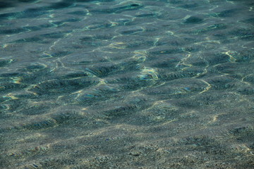 Adriatic sea background in Brela , Croatia moments