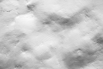 Rough white stone wall, closeup background texture © evannovostro