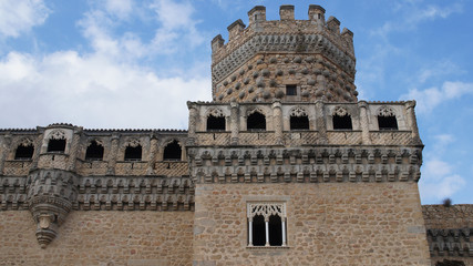 Fototapeta premium Manzanares el Real castle