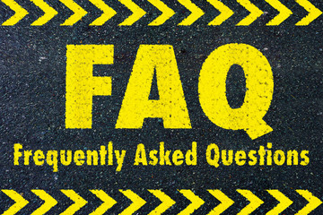 FAQ - frequently asked questions word on road