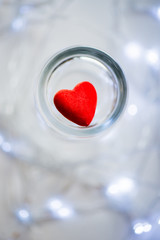 Fototapeta premium Red Heart as Concept of Love