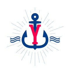 Y letter logo.
