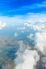 Obraz premium clouds in the blue sky