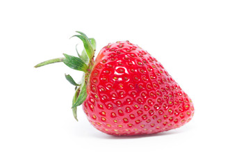 strawberry isolated over white