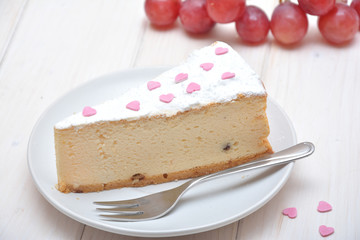Cheesecake for Valentine's day