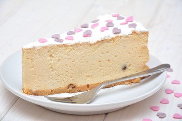 Cheesecake for Valentine's day