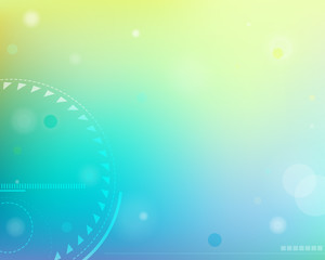 Abstract Colorful Technology Background Vector Illustration
