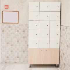 The image of a lockers