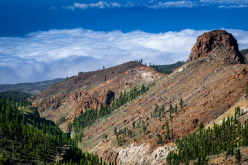 Landscape Teide national park, tenerife