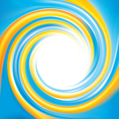 Vector background. Mix of national Ukrainian colors: yellow and