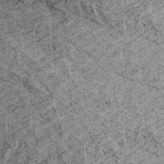 Canvas. Gray crumpled fabric background.