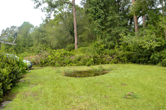 EF0 Tornado Damage in North Florida