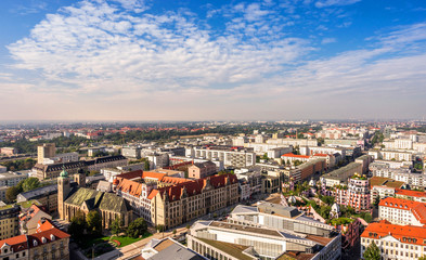 Sicht über Magdeburg