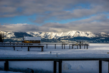 Tahoe Winter Pier