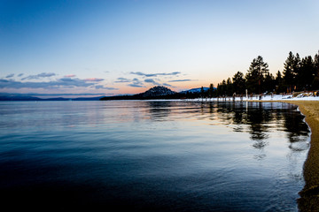 Nevada Beach Sunset
