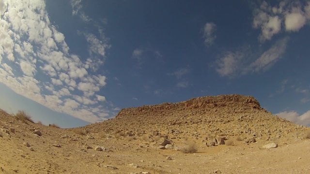 Deserto del Sahara, time lapse a Timbain