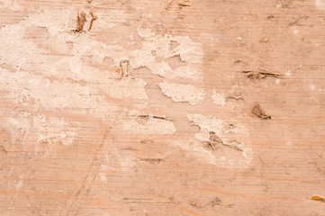 "Gold sand" painted wooden surface