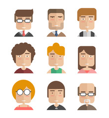 Flat vector avatar