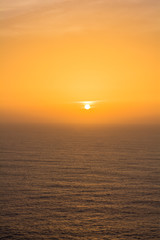ロカ岬に沈む夕日