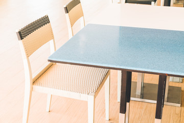 Modern chair and table