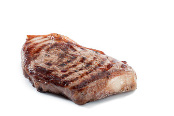 steak on white