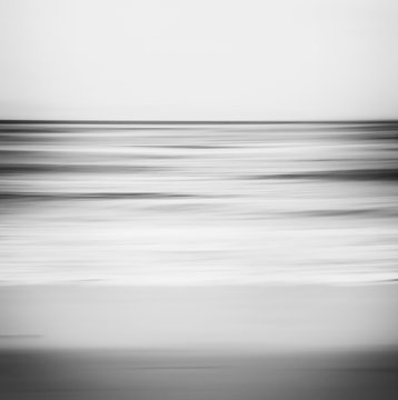 Fototapeta Abstract Monotone Seascape