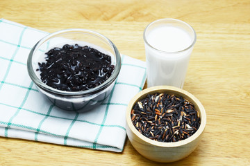 Thai dessert in coconut milk