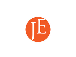 Double JE letter logo