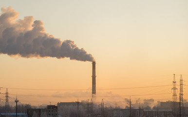 chimney pollution  indusrty