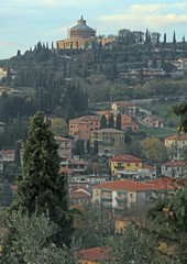 Obraz premium aerial view of Verona, Italy
