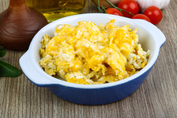 Scrambled eggs