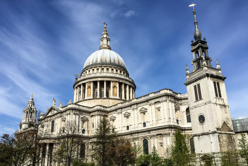 Fototapeta na wymiar St. Paul cathedral, London, UK