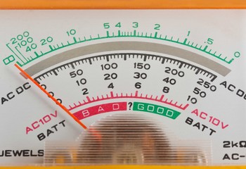 scale analog multimeter