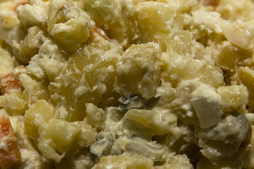 potato salad in detail
