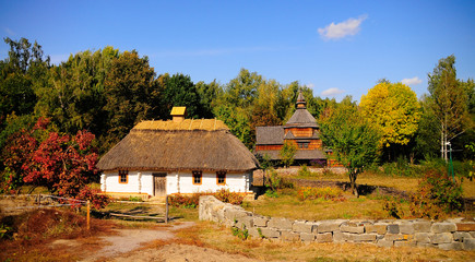 Fototapeta na wymiar Ukrainian village 2