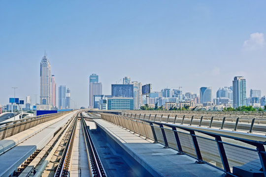 metro in Dubai