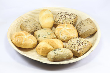 Breads and buns assortment