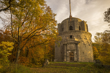 Ruiny wieży widokowej w Szczecinie - obrazy, fototapety, plakaty